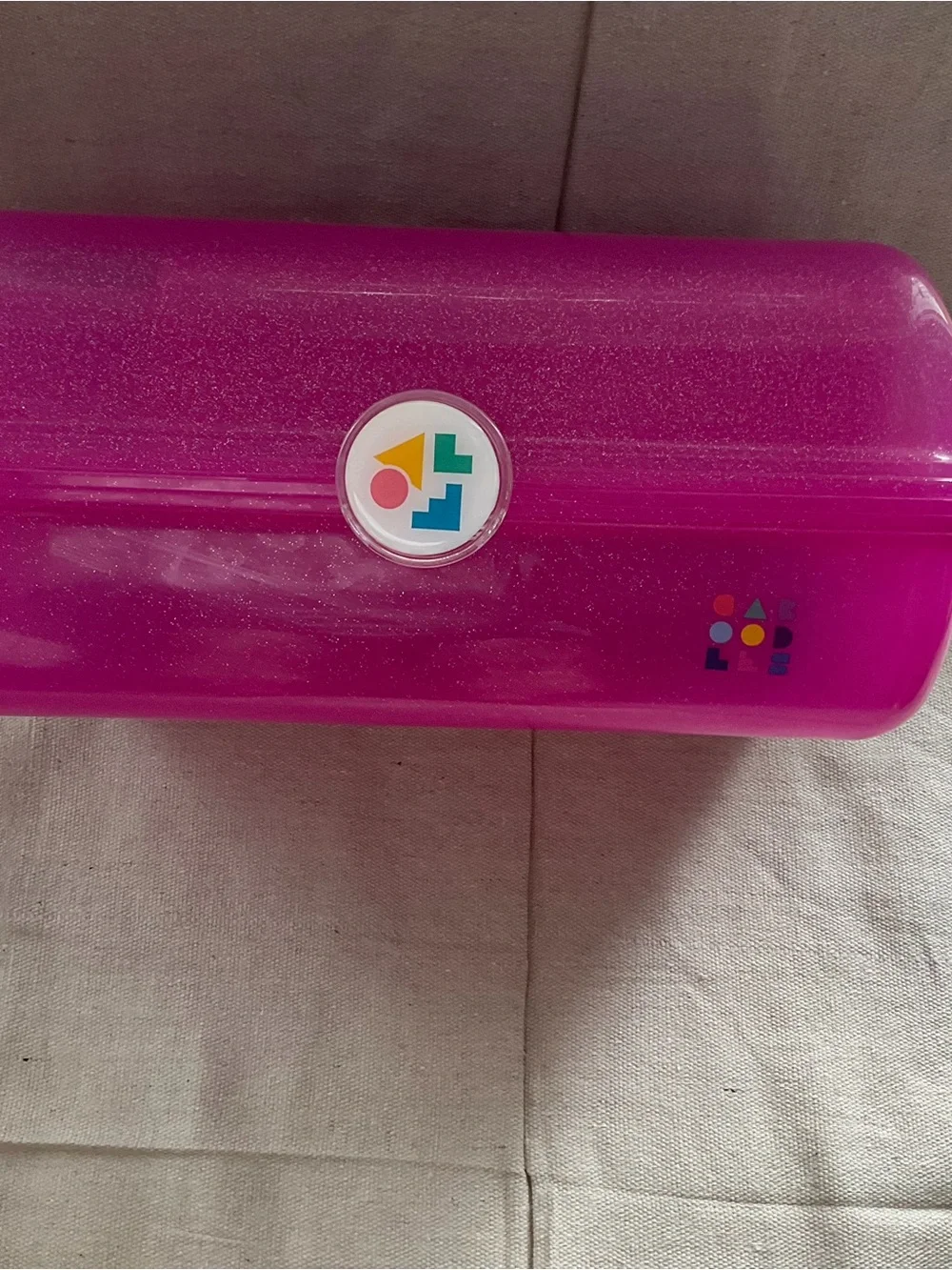 Caboodle Pink Portable Plastic Storage Box - Small Organizer Case EUC